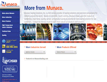 Tablet Screenshot of munacosealing.com